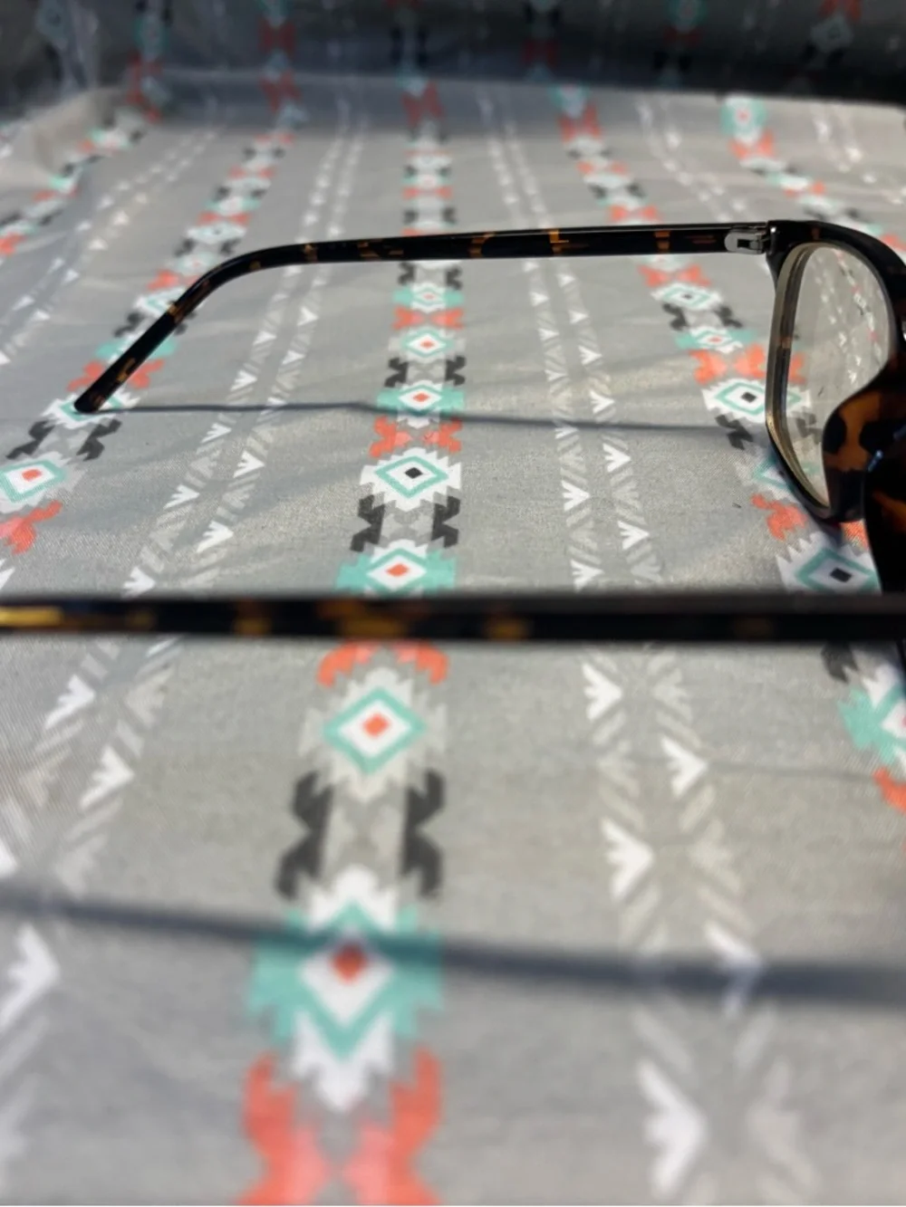 🌀Warby Parker Durand Tortoiseshell Rectangular Glasses - Picture 4 of 5